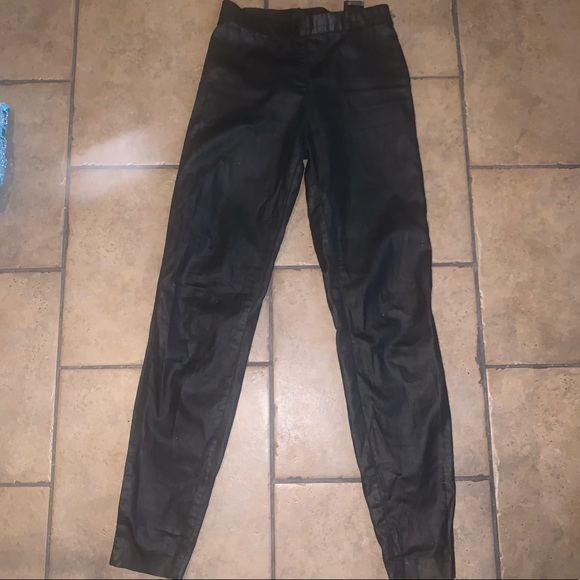Stretchy leatherette skinny - Picture 3 of 5